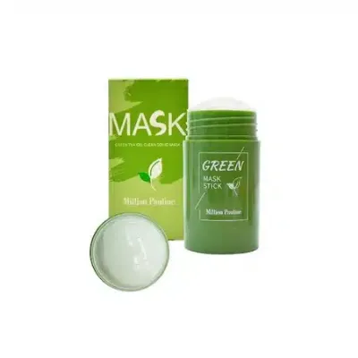 Mască-stick pentru față, Million Pauline, Ceai verde, 40 g