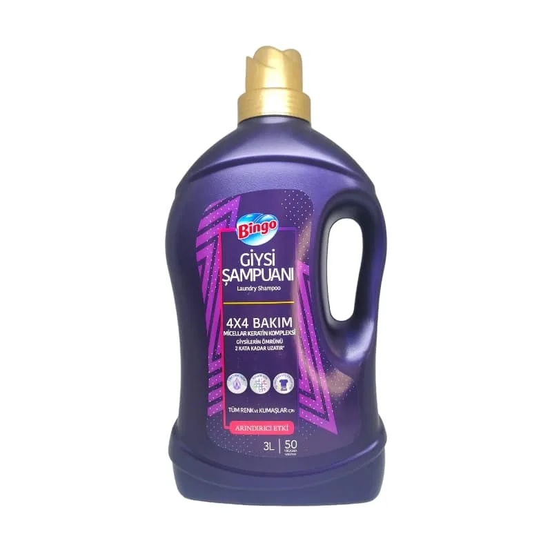 BINGO Liquid Laundry Detergent, 3 litres