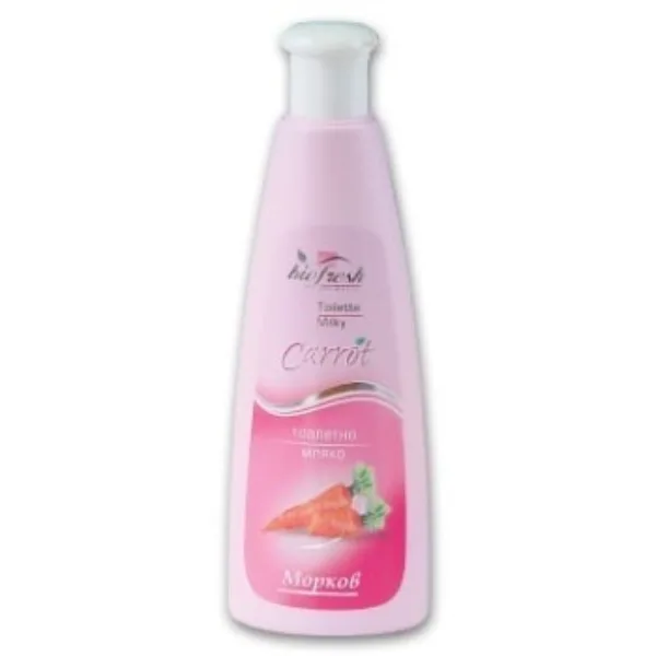 Тоалетно мляко BioFresh – за лице, с Морков, 200 мл