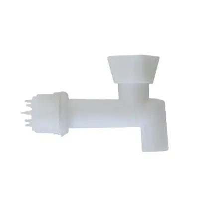 White Plastic Tap, for Barrels and Drums