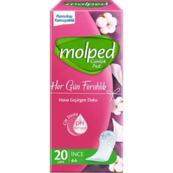Molped Panty Liners, 20 pcs