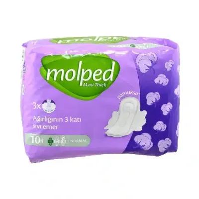 Дамски превръзки Molped Maxi Thick, Normal, 10 броя