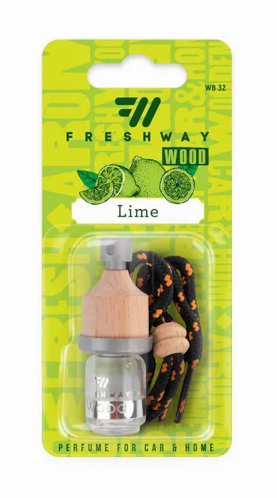 Parfum auto Fresh Way , Lime , sticla fara rezerva