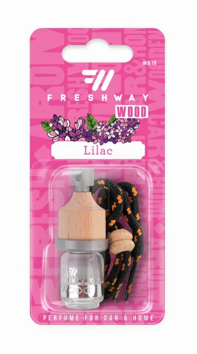 Parfum auto Fresh Way , Lilac , sticla fara rezerva