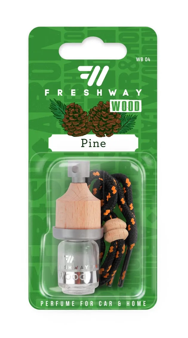 Parfum auto Fresh Way , Pine , sticla fara rezerva