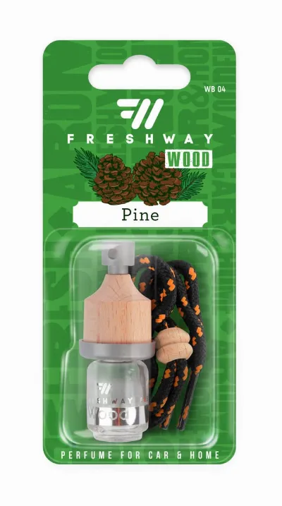 Parfum auto Fresh Way , Pine , sticla fara rezerva