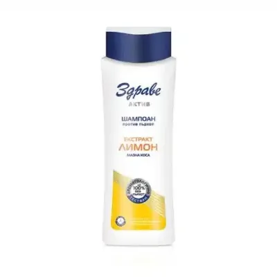 Zdrave Active Shampoo – Lemon, 200 ml
