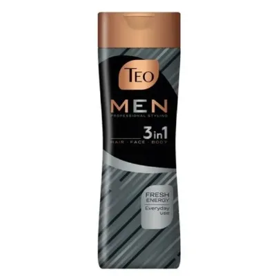 Teo Nature Shampoo – 3in1 Men, 350 ml