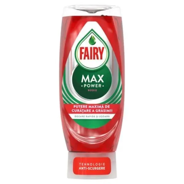 Fairy MAX Power Dishwashing Liquid – Pomegranate, 450 ml