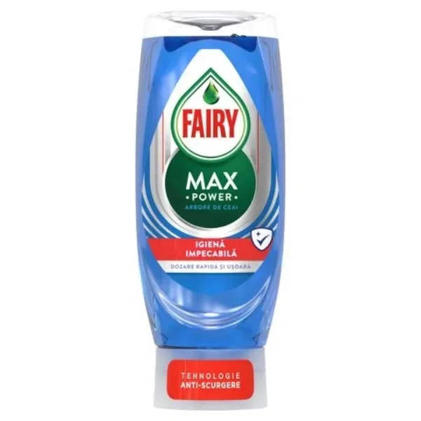 Detergent de spălat vase Fairy MAX Power – Hygiene, 450 ml