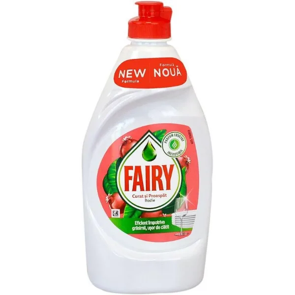 Detergent de vase Fairy – rodie, 450 ml