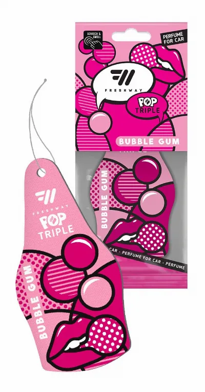 Odorizant auto FreshWay , Bubble Gum