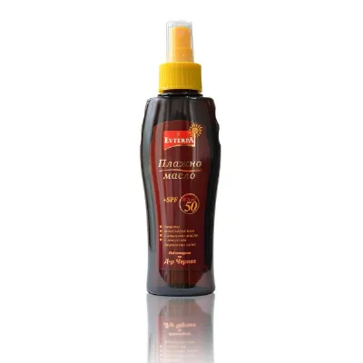 Ulei de protecție solară pentru plajă Evterpa, SPF50, 150 ml