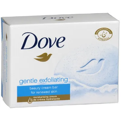 Săpun de toaletă Dove – Exfoliant, 100 g