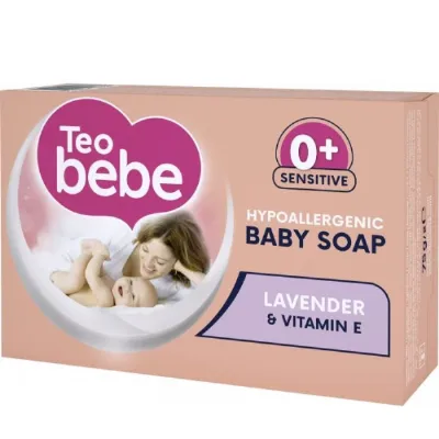 Săpun pentru copii Teo Baby – Lavanda, 75 g