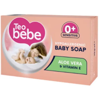Săpun pentru copii Teo Baby – Aloe, 75 g