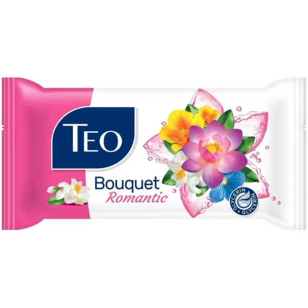Teo Bar Soap – Bouquet Romantic, 70 g