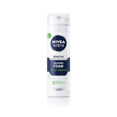 Пяна за бръснене Nivea, Sensitive, 200 мл