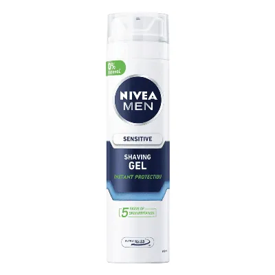 Гел за бръснене Nivea, Sensitive, 200 мл