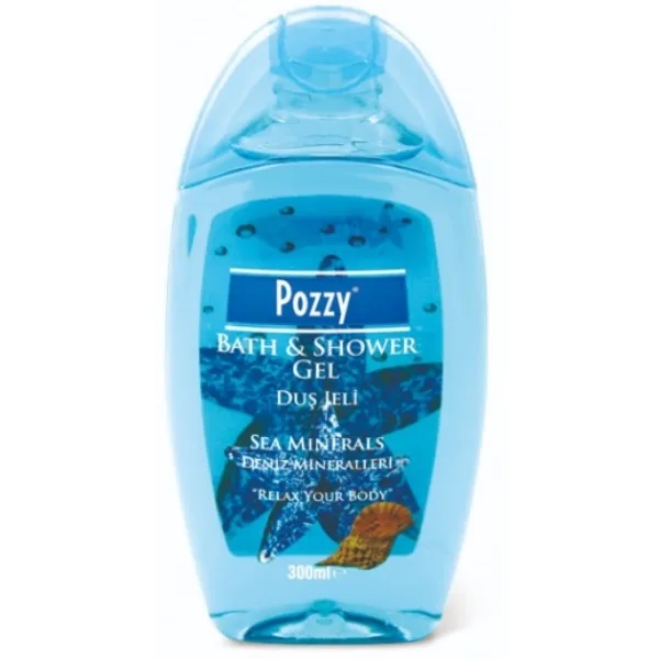 Gel de duș Pozzy, Minerale marine, 300 ml