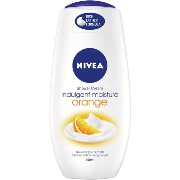 Cremă de duș Nivea, Orange, 250 ml