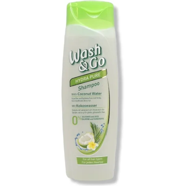 Șampon Wash and Go, Hydra Pure, 200 ml