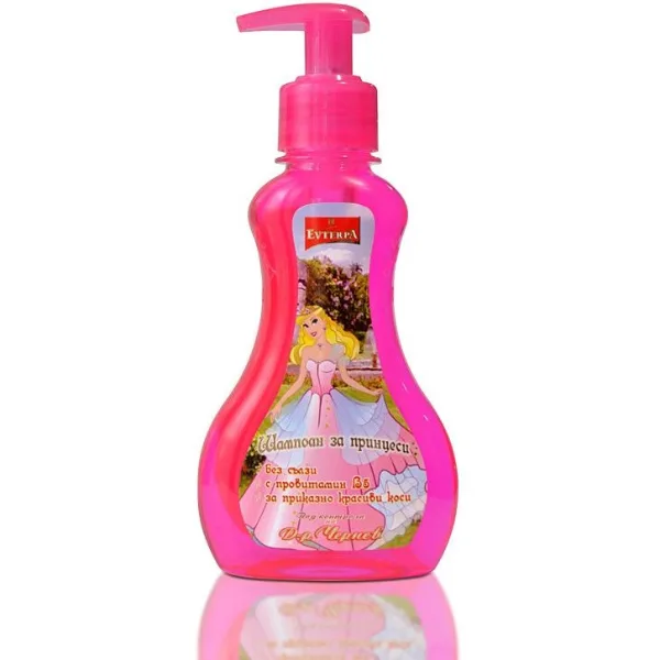 Evterpa Kids Shampoo for Princesses, Pink, 170 ml