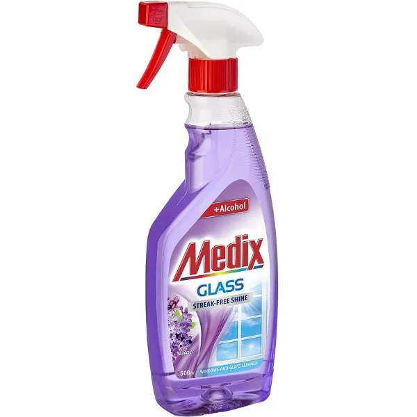 Medix Glass Cleaner, Lilac, 750 ml, Pump