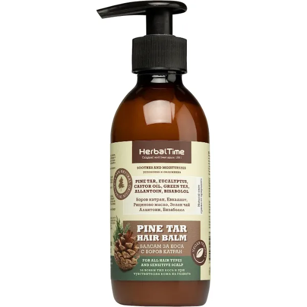 Herbal Time Conditioner with Pine Tar, 240 ml