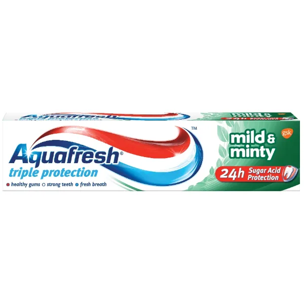 Pastă de dinți Aquafresh Mild&Minty tub, 50 ml