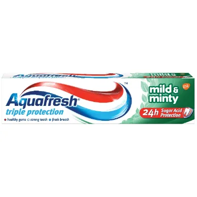 Pastă de dinți Aquafresh Mild&Minty tub, 50 ml