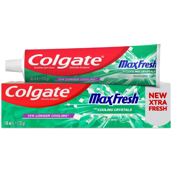 Colgate Max Fresh Cooling Crystals Clean Mint Toothpaste, 100 ml