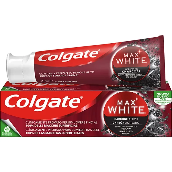 Pastă de dinți Colgate Carbon Activado, 75 ml