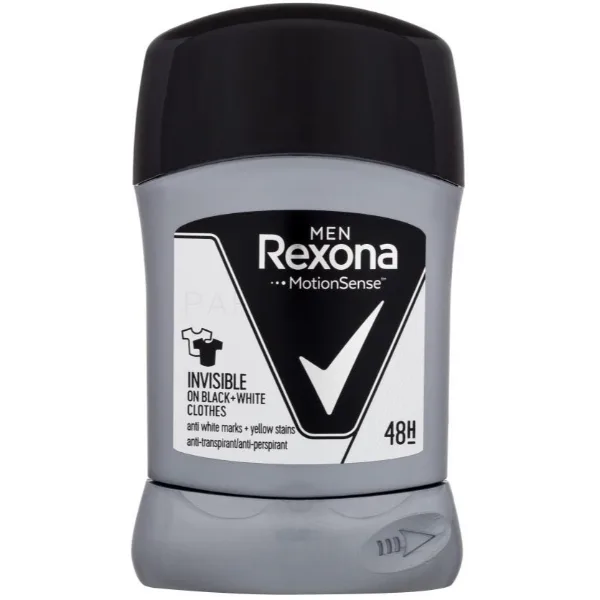 Rexona deo stick – Invisible Black&White, 50 ml