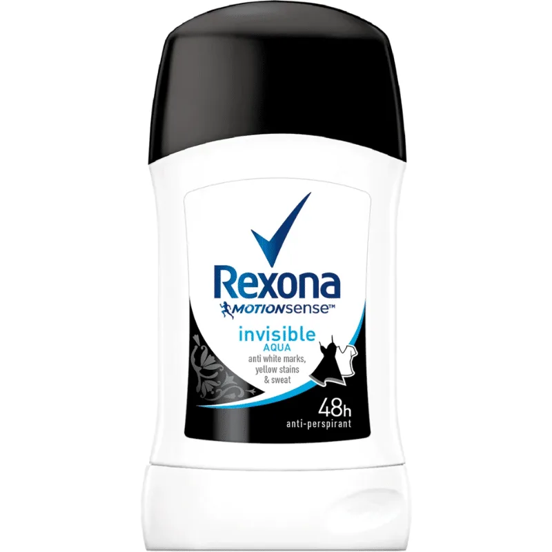 Rexona deo stick – Aqua+invisible, 40 ml