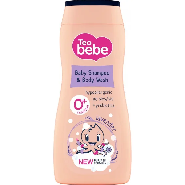 Teo Kiddo 2-in-1 Shampoo & Shower Gel, 0+, 200 ml