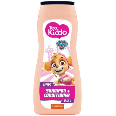Teo Kiddo 2-in-1 Shampoo & Conditioner for Girls, 200 ml