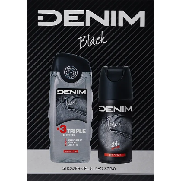 Комплект Denim Black – део спрей 150 мл и душ гел 250 мл