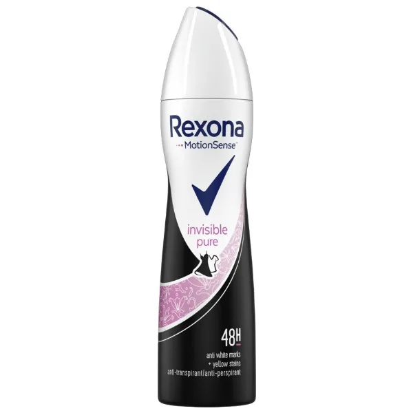 Rexona Invisible Pure Deodorant Spray, 150 ml