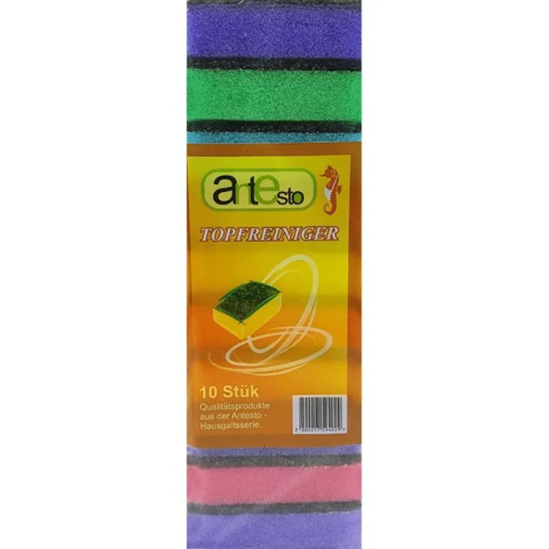 Antesto Channel-Free Dish Sponge – 10 pcs