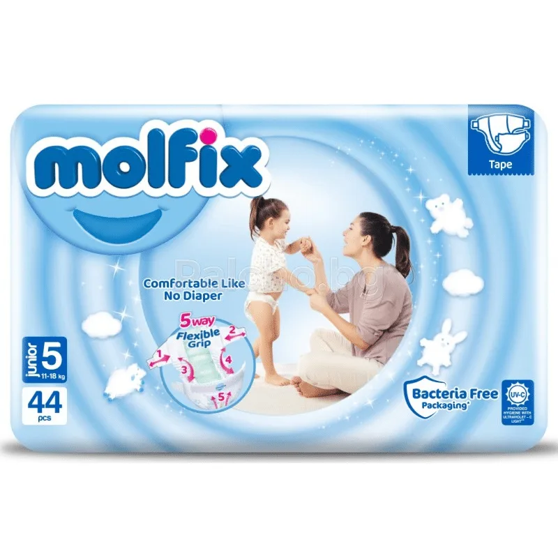 Scutece Molfix 44 pcs, 11-18 kg