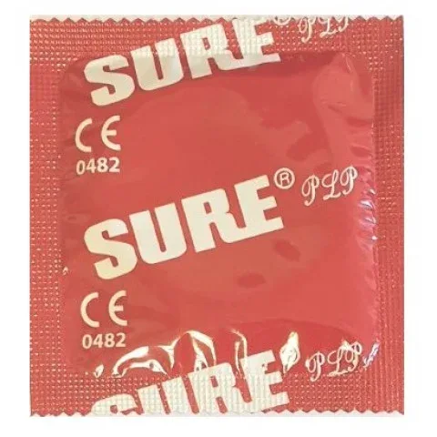 Prezervative SURE – 144 buc, aromă de căpșuni