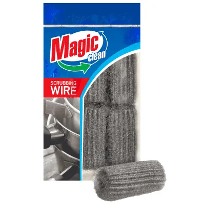 Magic Stainless Steel Scourer – 6 pcs