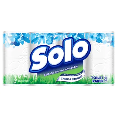 Solo Toilet Paper – 8 pcs
