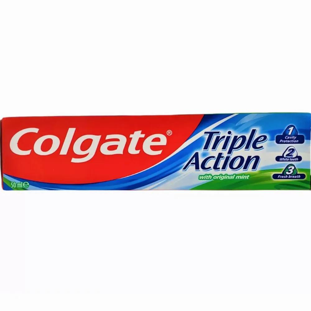 Colgate Triple Action Toothpaste – 50ml