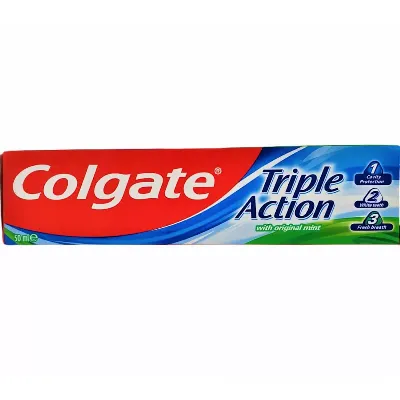 Pastă de dinți Colgate Triple Action – 50ml