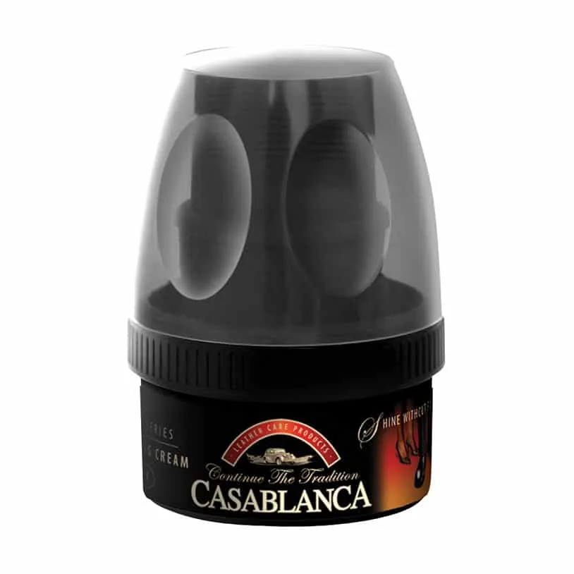 Cremă de pantofi neagră Casablanca 60ml