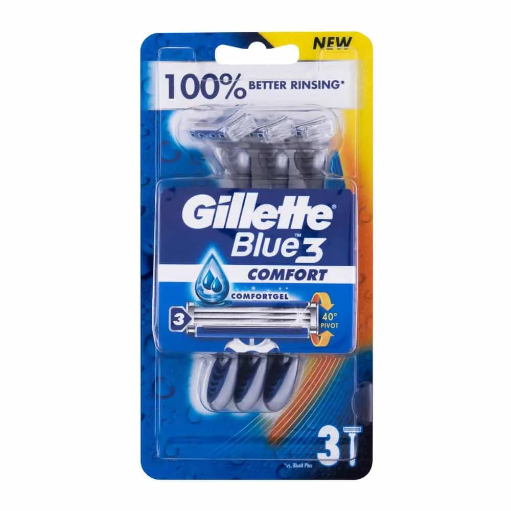 Aparate de ras 3 buc în pachet Gillette Blue 3