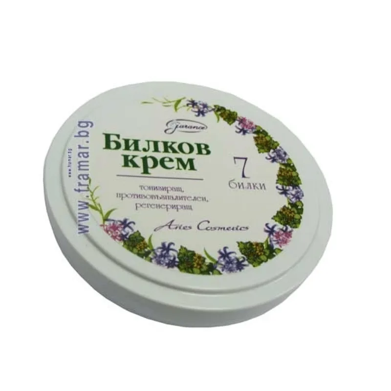Cremă de față cu 7 tipuri de plante Aries – 100ml