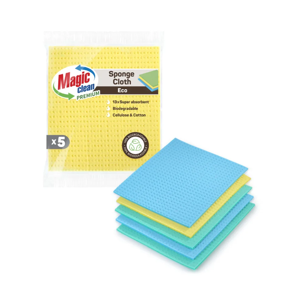 Biodegradable Premium Absorbent Cloths, 3 pcs